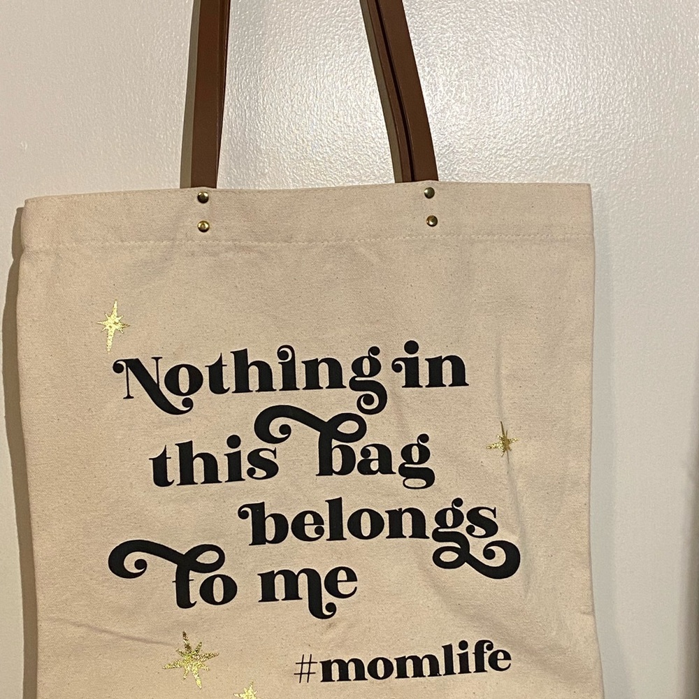 Fan Club #MOMLIFE Canvas Tote